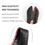 2PCS Universal Rubber Car Bumper Protector Strips