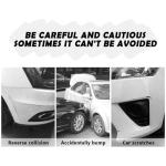 2PCS Universal Rubber Car Bumper Protector Strips