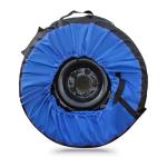 Blue Portable Tire Bags - 4 Pack for Storage