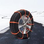 10-Pack Universal Anti-Skid Tire Chains for Winter