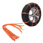 10-Pack Universal Anti-Skid Tire Chains for Winter