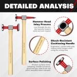 6 Piece Auto Body Repair Tool Set with Case