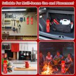 Large 8-in-1 Portable Fire Extinguisher Set