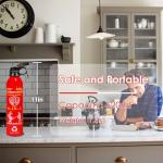 Large 8-in-1 Portable Fire Extinguisher Set