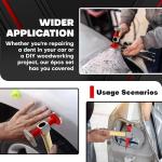 6 Piece Auto Body Repair Tool Set with Case