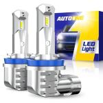 AUTOONE LED Light Bulbs White H8 H11 H16
