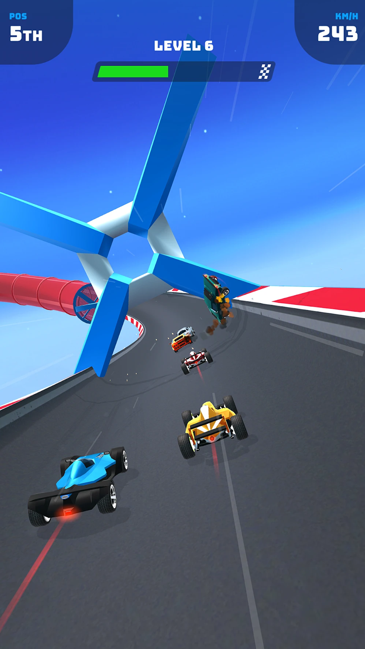 Turbo Racing Master 3D Game for Cars