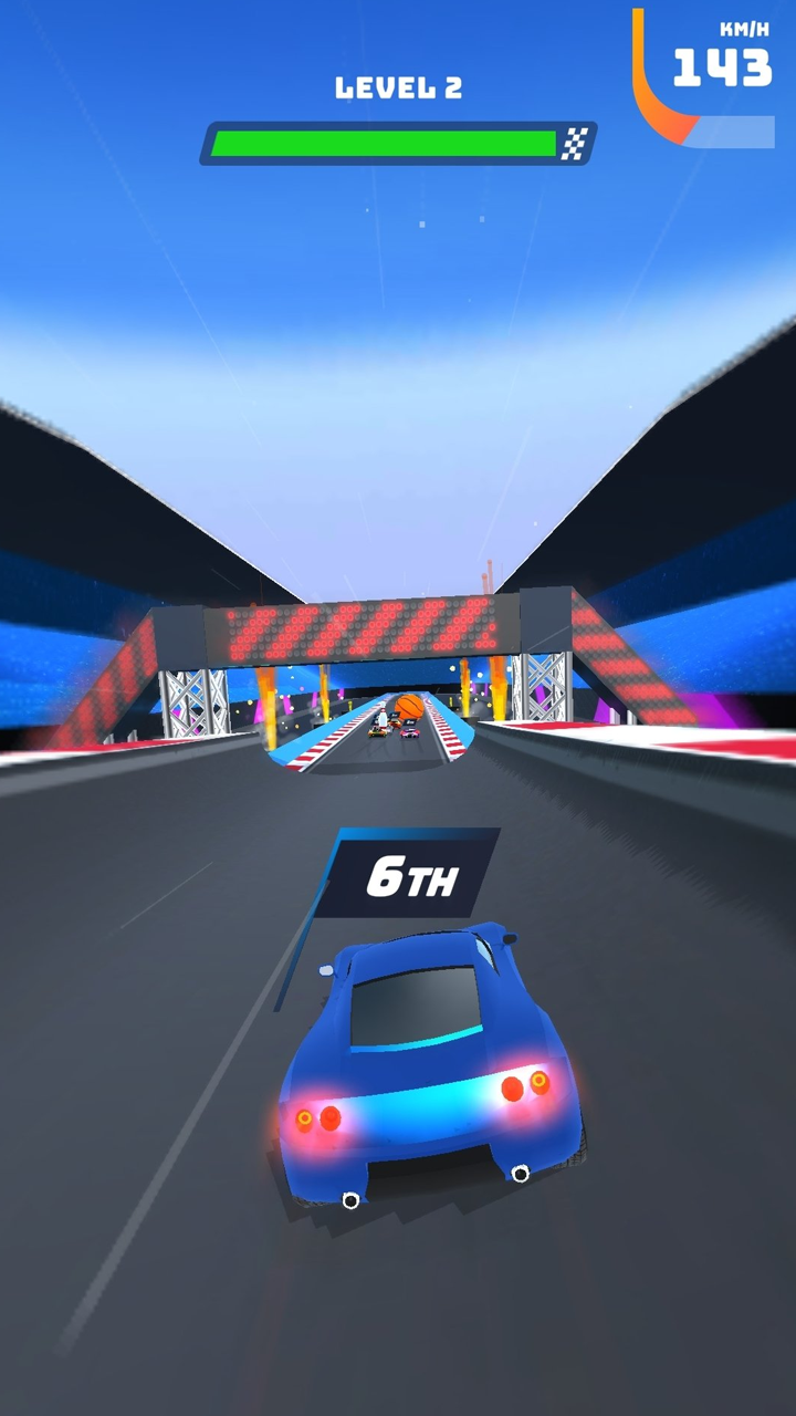 Turbo Racing Master 3D Game for Cars