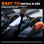 GEVEELIFE 6/7 Inch 1600W Car Buffer Polisher