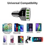4-Port Fast USB Car Charger Adapter
