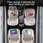 4-Port Fast USB Car Charger Adapter