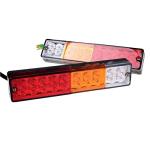 20-LED Waterproof Truck Trailer Tail Lights (2-Pack)