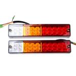 20-LED Waterproof Truck Trailer Tail Lights (2-Pack)