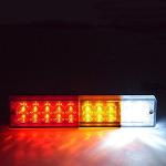 20-LED Waterproof Truck Trailer Tail Lights (2-Pack)