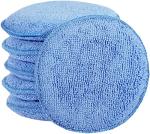 FONAROLL Microfiber Car Wax Applicator Pads - 6 Pack