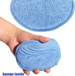 FONAROLL Microfiber Car Wax Applicator Pads - 6 Pack