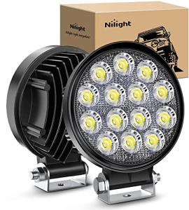 Nilight 4.5" LED Flood Light Pods – 42W