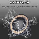 2PCS Yellow LED Angel Eye Fog Lights