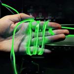 Green 16FT USB LED Car Ambient Light Strip