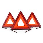 Foldable Warning Triangle Emergency Roadside Kit (3 Pack)