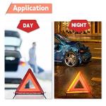 Foldable Warning Triangle Emergency Roadside Kit (3 Pack)