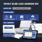 TOPDON AD600S OBD2 Scanner with 9 Reset Services