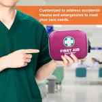 150-Piece Mini First Aid Kit for Car and Travel