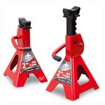 Low Profile 2 Ton Car Jack Stands - 2 Pack