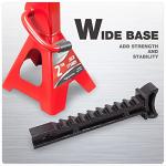 Low Profile 2 Ton Car Jack Stands - 2 Pack