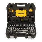 DEWALT Mechanics Tools Kit and Socket Set, 1/4" & 3/8" Drive, SAE, 108-Piece (DWMT73801)