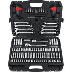 Amazon Basics Mechanic's Socket Tool Set With Case, Metric Sizes, 145-Piece
