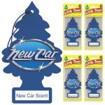 LITTLE TREES Air Fresheners Car Air Freshener. Hanging Tree Provides Long Lasting Scent for Auto or Home. New Car Scent, 24 Air Fresheners