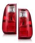 OKLPF Rear Brake Tail Light Compatible With 2008-2016 Ford F250 F350 F-250 F-350 F450 F550 Super Duty,Replace BC3Z13405A BC3Z13404A,Replacement Red Taillight Assembly,Driver and Passenger Side