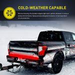 Nilight 60" Truck Tailgate Light Bar 108 LED Single Row Light Strip with Red Running Brake Lights Turn Signal White Reverse Light, 2 Years Warranty