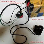 2pcs Super Bright 24W LED Two-Color White Amber Spotlight + 2pcs ON-ON-OFF Switch, Waterproof auxiliary Motorcycle Headlight Fog Light, Universal For Car Truck ATV Offroad SUV Driving Work Spot Lamp