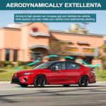 GGsmdick Camry Rear Spoiler Compatible with 2018-2022 8th Gen Camry LE SE XLE XSE TRD ABS Rear Trunk Spoiler Wing, Rear Trunk Highkick Spoiler Wing Lip