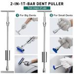 Dent Puller Kit, 135Pcs Car Dent Repair Kit with Slide Hammer 2 in 1 T-bar, Golden Lifter & Bridge Puller for Auto Body Dent Removal, Paintless Dent Removal Kit for Repairs 98% of Car Dents