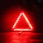 ZYHW Car Warning Triangle Emergency Reflective LED Lights Warning Roadside Safety Triangle Sign Vehicles Flashing Red Light for Car Break Down Roadside Emergency