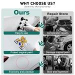 Dent Puller Kit, 135Pcs Car Dent Repair Kit with Slide Hammer 2 in 1 T-bar, Golden Lifter & Bridge Puller for Auto Body Dent Removal, Paintless Dent Removal Kit for Repairs 98% of Car Dents