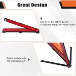 ATPEAM Warning Triangle Kit - 3 Pack Reflective Safety Triangles for Vehicles