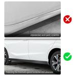13Ft*3.15In Bumper Guard for Cars Crashworthy,Upgrade Thicken Rubber Side Skirts for Car Side Skirts Front Bumper,Universal Car Bumper Protector Guard Car Accessories