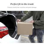 Car Rear Bumper Protector,Anti-Scratch Rubber Bumper Guards for Cars Trunk Protection,Universal Car Bumper Protector Strip Accessories Exterior for Most Vehicles (40.94"x3.54")
