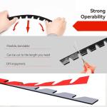 AUTOXBERT Front Bumper Scrape Guard, 8 PCS Car Anti-Skid Kit, Chassis Anti-Scratch DIY Protector for Cars with Pre-Attach