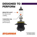 SYLVANIA - 9006 XtraVision - High Performance Halogen Headlight Bulb, High Beam, Low Beam and Fog Replacement Bulb (Contains 2 Bulbs)