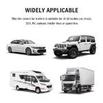 Car Spare Tire Cover,PVC Leather Tire Covers Trailer Tire Cover Camper Spare Tire Cover,Waterproof & Dustproof Spare Wheel Cover Car Accessories Fit 31-33 inches Tires