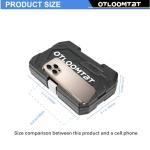 OTLOOMTBT 46 Pieces 1/4 Inch Drive Industrial Grade Socket Ratchet Wrench Set, with Bit Socket Set Metric and Extension Bar for Auto Repairing and Household, With Thickened Storage Case