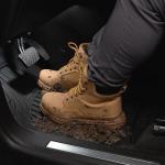 Armor All 4-Piece Floor Mats, Trim-to-Fit All-Weather Mats for Cars, Trucks, SUVs — Black