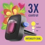 Febreze Car Odor-Fighting Air Freshener Vent Clip with Gain Scent, Island Fresh, 1 count