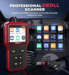 Obd2 Scanner with Battery Tester Enhanced fixd car Diagnostic Tool Code Reader for Cars and Trucks Check Engine Light Reader Clears Vehicle Error Codes for All OBD II Since 1996