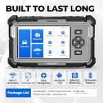 OBD2 Scanner TOPDON AD500, Oil SAS Throttle TPMS BMS EPB Reset, Engine ABS SRS Transmission, Diagnostic Scan Tool, AutoVIN, Car Check Engine Code Reader with Battery Test, Lifetime Wi-Fi Free Update